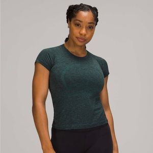 Lululemon Swiftly Tech Short-Sleeve Shirt 2.0 Race Length Teal Lagoon